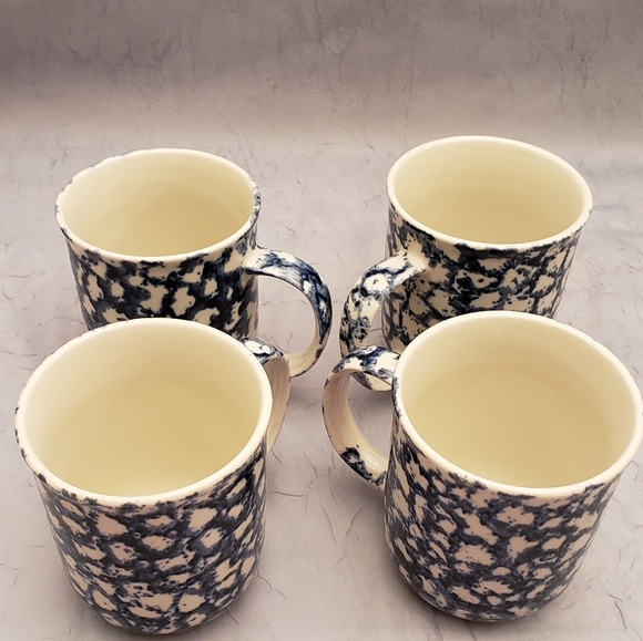 Folk Craft SPoNGe Coffee Mug Set (4) - Picture 5 of 9